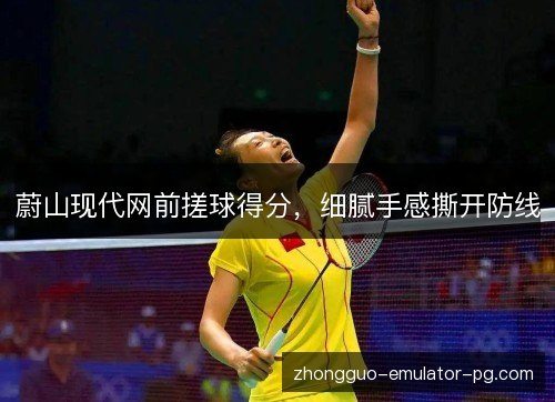 蔚山现代网前搓球得分，细腻手感撕开防线
